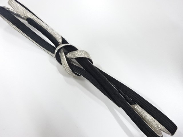 未使用品　正絹　手組帯締め